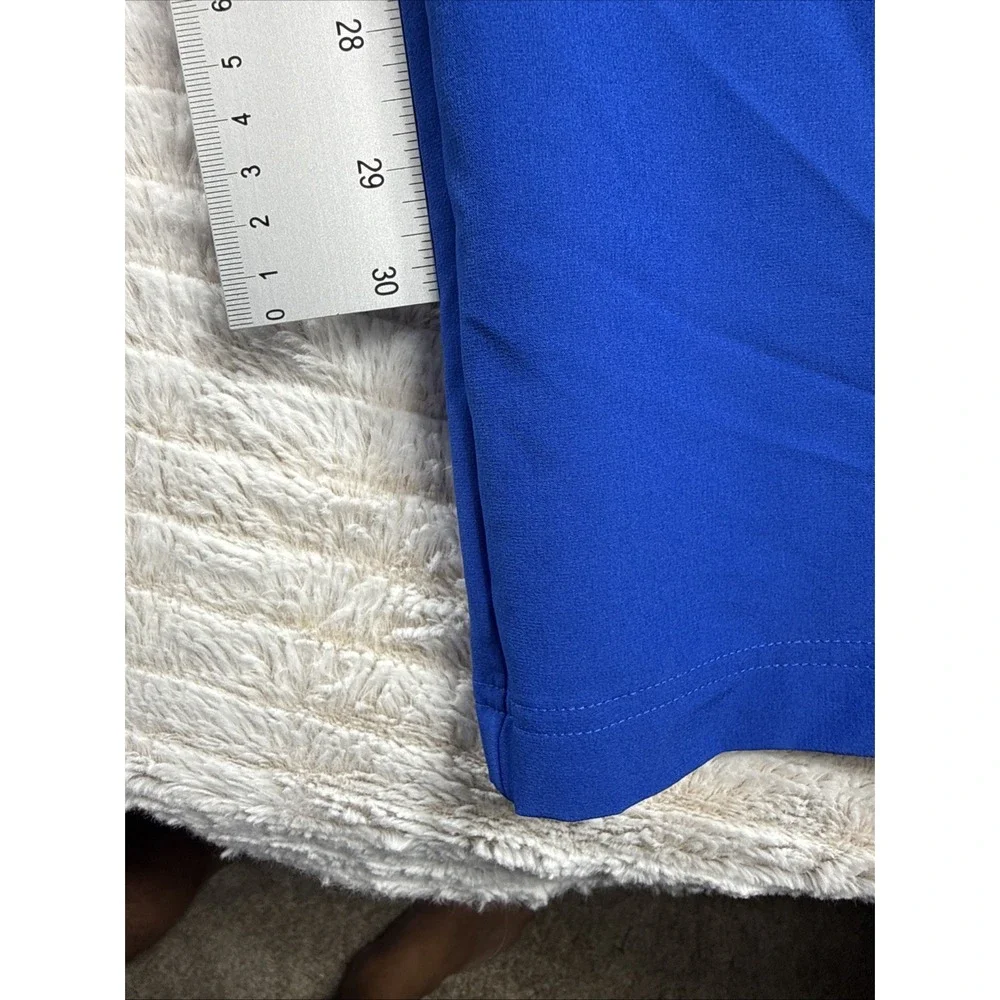 Adidas Kansas Jayhawks Team Issued Joggers Warm Up Pants Blue Mens Medium 32x30